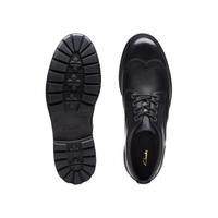 Clarks 其乐 Batcombe系列 男款商务通勤布洛克雕花英伦休闲皮鞋 2617343 黑色 40