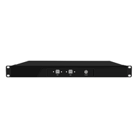  倍控 多串口 工控机 8G内存 256G固态 1U机箱ITX310P 双网6串口 FLEX电源  核芯显卡 i3-6100 256GB 8GB