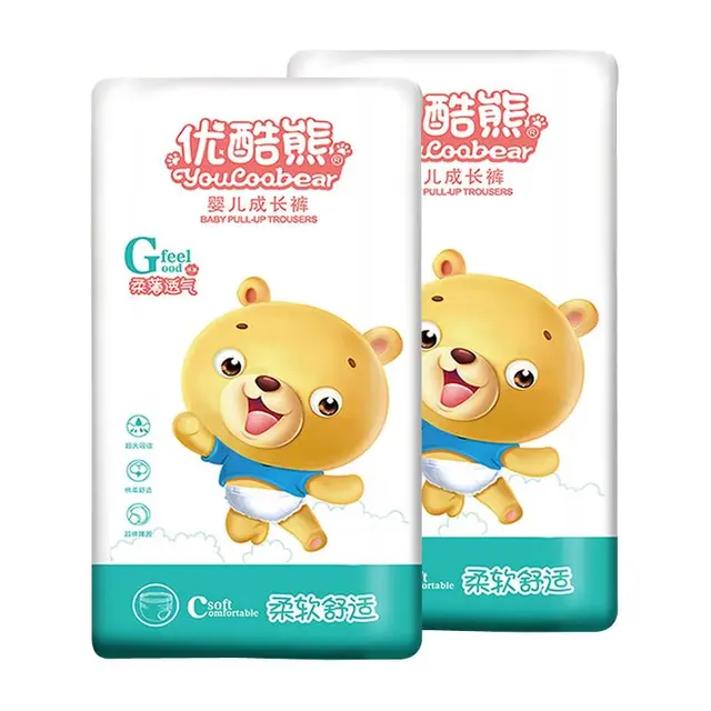 youcoobear 优酷熊 柔薄透气系列 拉拉裤