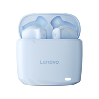  Lenovo/联想 降噪 无线音乐蓝牙耳机  数据线充电 晨曦蓝