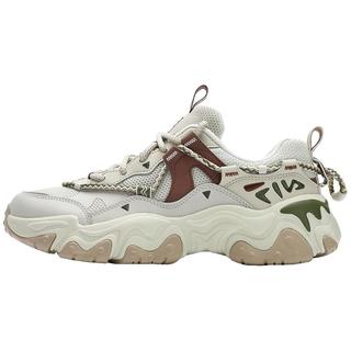 FILA 斐乐女鞋老爹鞋运动鞋2024秋季鞋子猫爪鞋5代休闲鞋