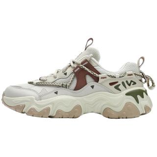 FILA 斐乐女鞋老爹鞋运动鞋2024秋季鞋子猫爪鞋5代休闲鞋