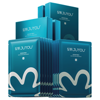 绽妍（JUYOU）蓝膜屏障护理补水保湿干皮敏肌修护面膜贴 【量贩装】蓝膜4盒24片