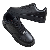 KAPPA男鞋板鞋男2024冬季小白鞋子男款跑步鞋百搭休闲运动鞋 黑武士 37 (230mm)