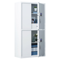 ZHONGWEI 中伟 电子保密柜档案柜资料柜加厚钢板保险柜密码锁钢制保险柜办公柜通双节文件柜 含抽