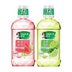 好来 原黑人漱口水减少口腔细菌温和防护清新口气 250ml 2瓶