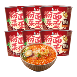 白象 方便面泡面 粉面菜蛋157g*12桶