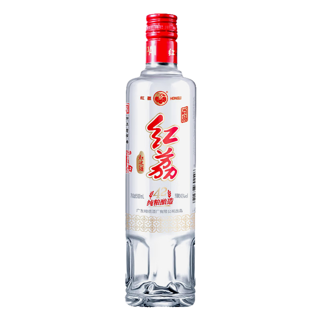 红荔牌 纯粮酿造 红米酒  光瓶装 其他 42%vol 500mL