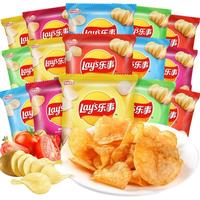 Lay's乐事薯片12g小包装混合装办公室休闲膨化休闲食品小吃零食整箱 【20包】多口味混合12g