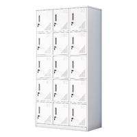 ZHONGWEI 中伟 十五门更衣柜铁皮柜浴室衣柜员工柜鞋柜多门柜碗柜