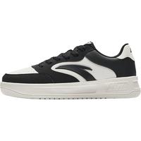 ANTA安踏轻松板鞋小白鞋女鞋夏季透气校园厚底增高轻便百搭运动休闲鞋 纸莎白-1 5(女35.5)