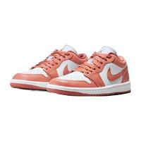 NIKE 耐克 Air Jordan1 Low 低帮AJ1烟灰雾霾白灰篮球鞋 DC0774-105