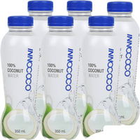 INNOCOCO 泰国进口100%椰子水NFC果汁饮料含电解质350ml*6瓶