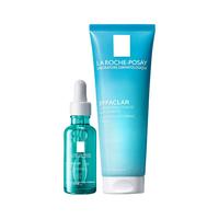 LA ROCHE-POSAY理肤泉 清痘洁面精华套装水杨酸控油净痘焕肤