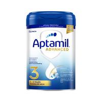 爱他美(Aptamil)英国先进版婴幼儿配方牛奶粉3段 领先版白金3段 800g