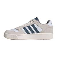 阿迪达斯 (adidas)男鞋春季运动鞋防滑耐磨轻便透气低帮板鞋时尚休闲鞋FY8568 FY8568/皮面/白蓝/ 42