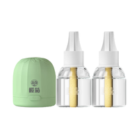 lanju 榄菊 无香型电热蚊香液婴儿孕妇儿童家用智能电蚊香灭蚊驱蚊液2瓶80晚 33ml蚊香液*2+智能加热器