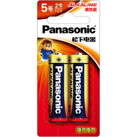 Panasonic 松下 LR6BCH  5号碱性电池 2粒