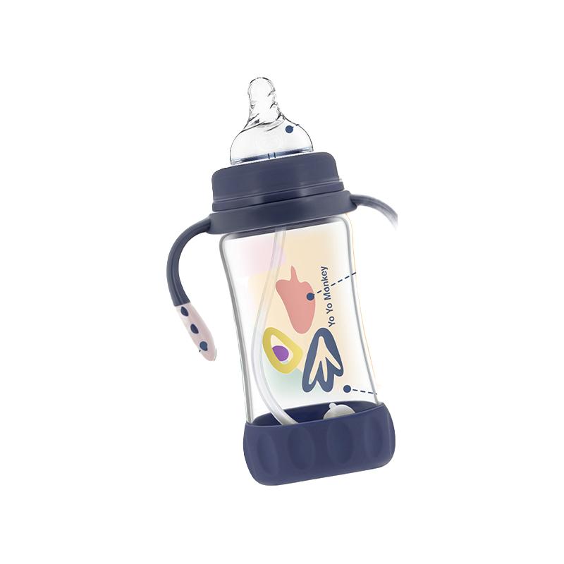 3个月以上宝宝专用防摔橘黄140ML