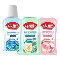 中华牙膏 抗糖护龈漱口水 栀子乌龙味 300ml