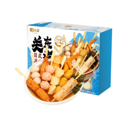 七鲜私厨 关东煮400g 10串2汤火锅丸子食材速冻竹轮