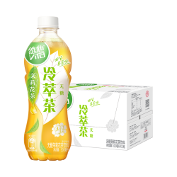 维他奶 维他无糖茉莉花茶饮料500ml*15瓶 轻负担冷萃茶 整箱装