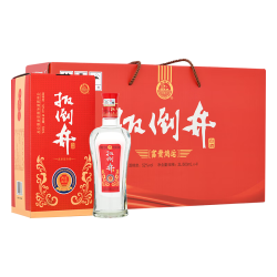 扳倒井 白酒 52度窖藏 纯粮食酿造浓香型手提礼盒装 送礼自饮白酒 52度 500mL 4瓶