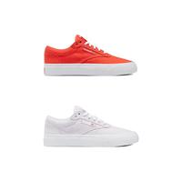 Reebok锐步官方女鞋CLUB C Coast运动休闲百搭潮流帆布鞋Q46150 40 26cm Q46150-淡紫色