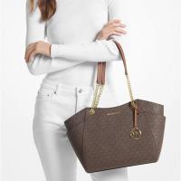 MICHAEL KORS 迈克·科尔斯 Jet Set Travel 女士大号拉链托特包