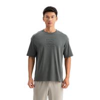 DECATHLON/迪卡侬 凉感透气排汗 男士运动T恤  卡其灰 2XL