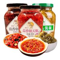 坛坛乡辣椒酱湖南下饭拌面剁辣椒酱鼓香蒜蓉朝天椒特辣超下饭瓶装