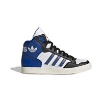 adidas 阿迪达斯 EXTABALL休闲篮球风中帮板鞋男女阿迪达斯三叶草官方 白色/深蓝色/黑色 36(220mm)