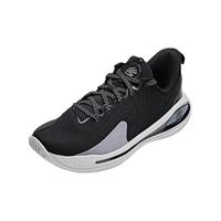 UNDER ARMOUR【库里12】童装男女童篮球鞋秋冬简约针织耐磨运动鞋3028196 黑/灰 38