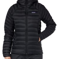 巴塔哥尼亚 Patagonia W's 女士 连帽羽绒服,黑色,M