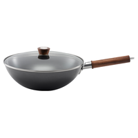  ZWILLING/双立人 无涂层 中式炒锅  熟铁/精铁 28.1-30cm
