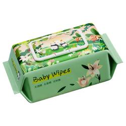 绿百荷 加厚加大 婴儿湿巾