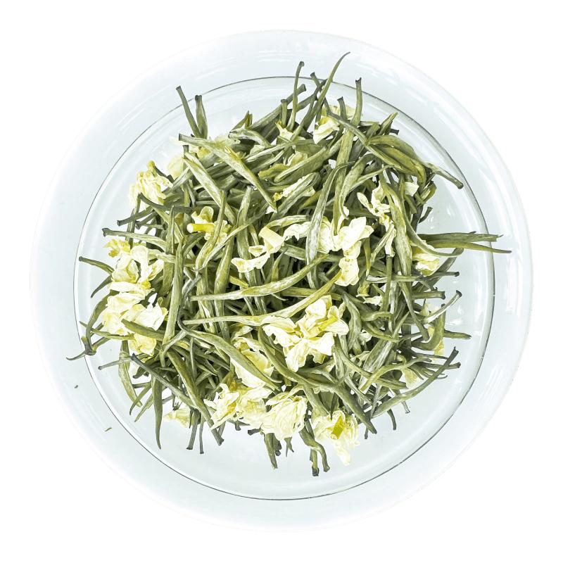 开宇 特级银针飘雪茉莉花茶 125g*1罐