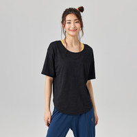 暴走的萝莉 运动T恤女透气速干短袖运动上衣跑步瑜伽服衣