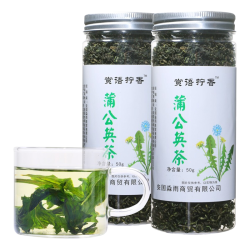 赏语柠香 蒲公英茶长白山蒲公英叶婆婆丁花草养生茶 50g*2