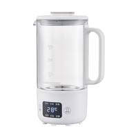 欧美特 oumete 迷你养生壶 养生杯小型办公室mini多功能花茶煮茶壶器智能恒温保温家用电热烧水壶 0.6L【保温款】