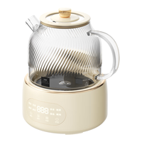 康宁 养生壶全玻璃恒温壶煮茶壶煮茶器1L