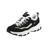 斯凯奇（Skechers）厚底老爹鞋女时尚小白鞋百搭休闲运动鞋8730076 黑色/多彩色/BKMT 38
