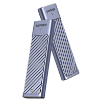 绿联m.2固态硬盘盒子nvme/sata双协议笔记本ssd外接壳m2移动硬盘