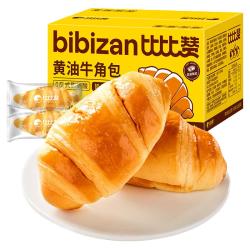 比比赞 黄油夹心 牛角包