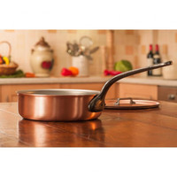 拓进 CULINAIR 特厚紫铜炒锅 不锈钢把手 0cm 紫色