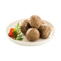 HAIXIN/海欣潮汕牛肉丸500g肉含量≥90%（牛肉46%）火锅食材烧烤关东煮麻辣烫低温火锅料