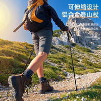 凡卡印象 6061铝合金登山杖 伸缩内锁款 运动户外手杖
