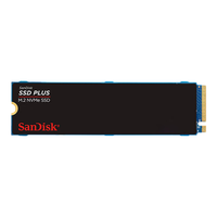 闪迪(SanDisk)SSD固态硬盘PLUS 性能加强版M.2接口 高速笔记本扩容电脑配件 1TB 标配