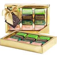 闻绮（Venchi）意大利榛子夹心巧克力礼盒12粒装110g休闲零食混合夹心巧克力 盒装 110g