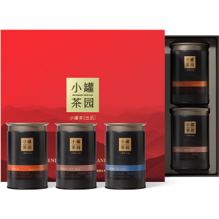 88VIP：小罐茶 园组合茶叶礼盒 锦绣山河滇红铁观音普洱5罐310g 5罐310g礼盒装